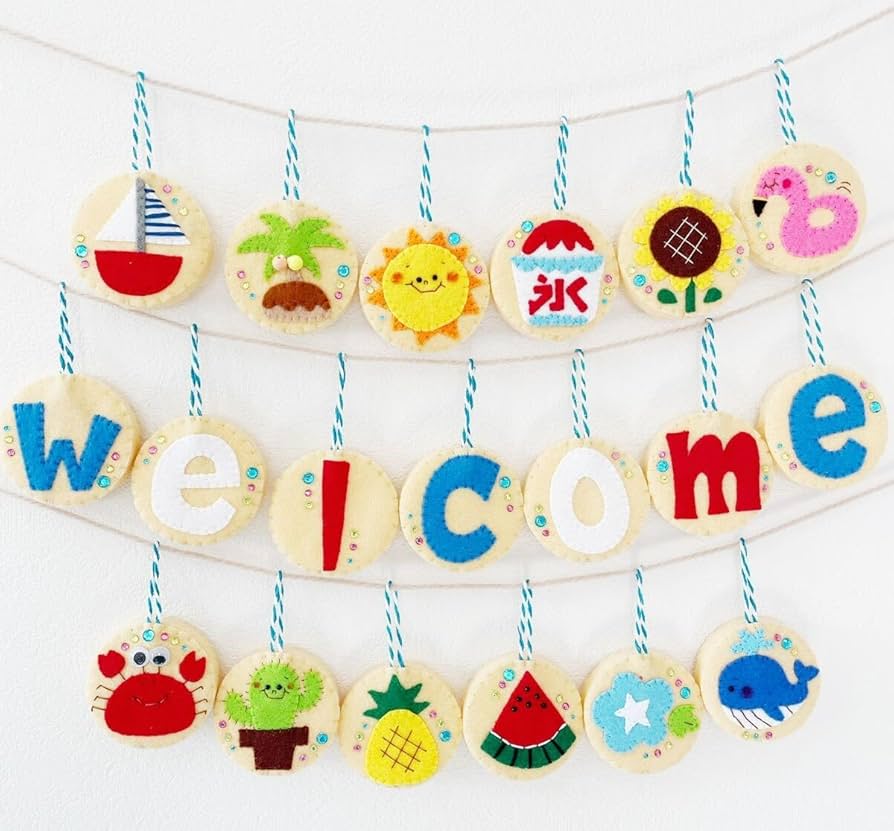 ガーランド 節分 ハンドメイド  節分オーナメント ※限定価格中 ガーランド 節分 ハンドメイド 節分オーナメント ※限定価格中